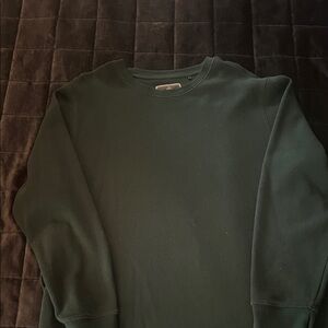 Classic Dark Green Men's Sweatshirt
